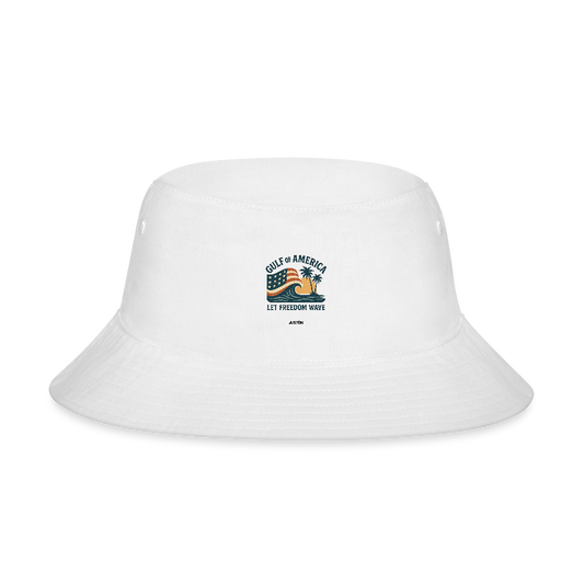 Gulf of America Bucket Hat - white