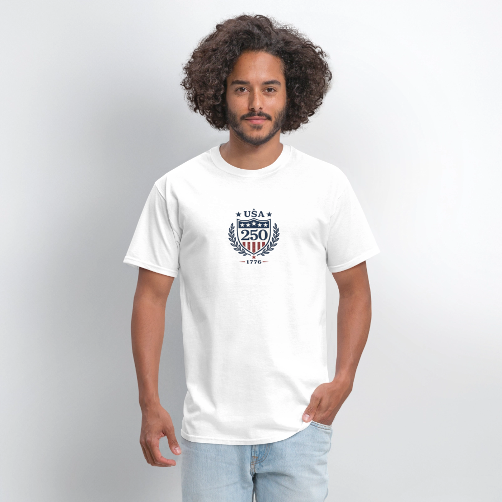 USA 250 SHIELD - white