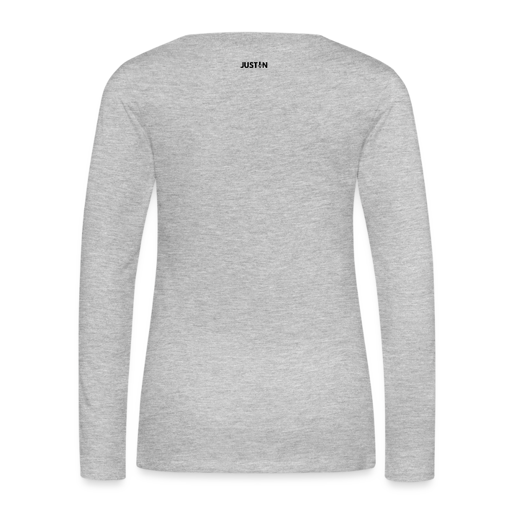 Freedom Fam Women's Long Sleeve T-Shirt - heather gray