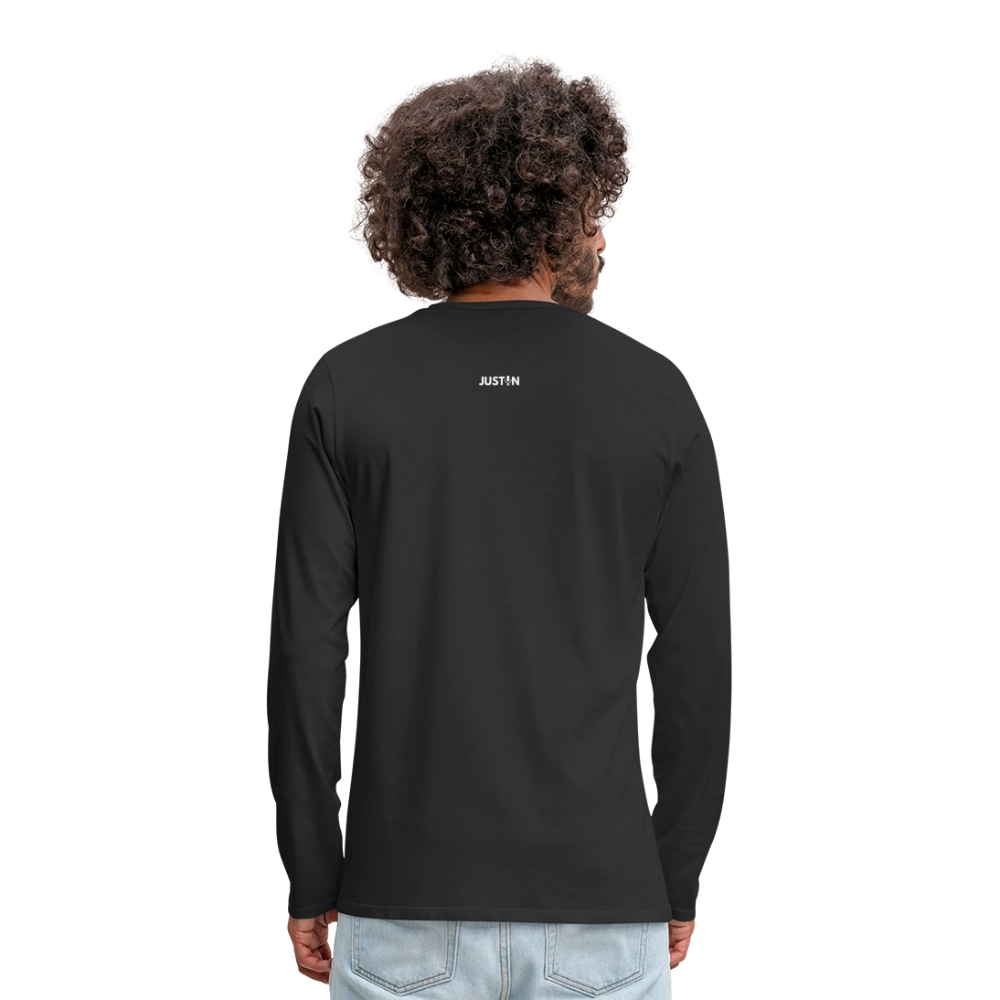 Right So Far Long Sleeve T-Shirt - black
